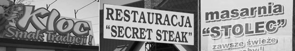 Zabawna nazwa restauracji