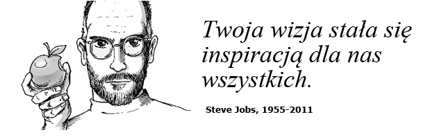 Steve Jobs hasło reklamowe