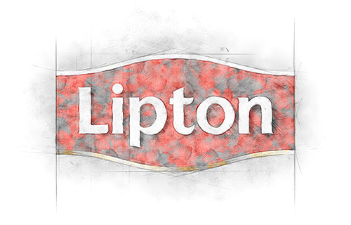 Lipton logo i nazwa