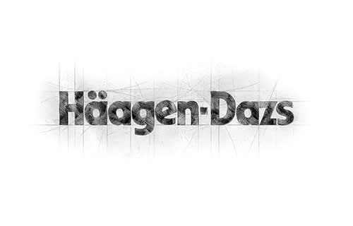 Häagen-Dazs nazwa i logo