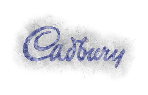 Cadbury nazwa i logo